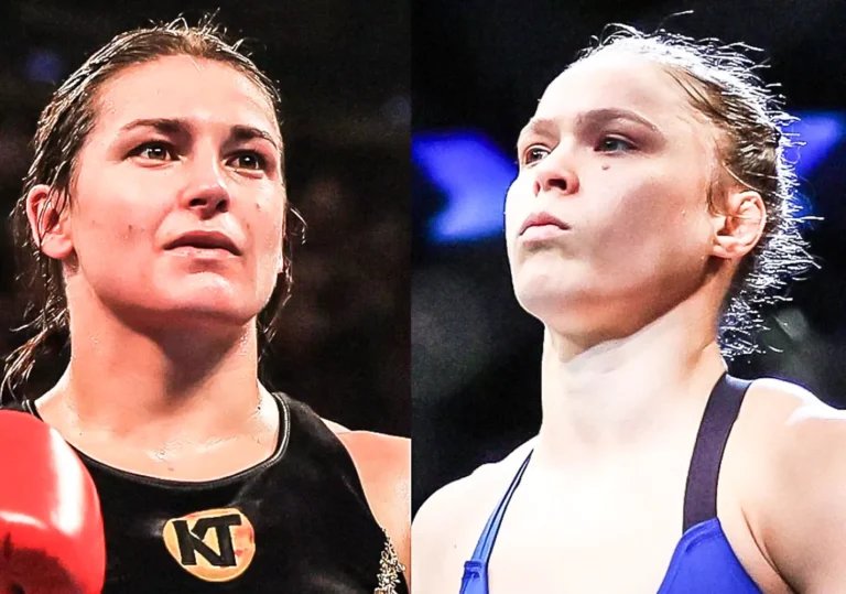 Katie Taylor to fight Ronda Rousey? Could Irish star delay retirement for crossover bout against former UFC champion